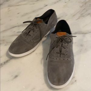 Cole Haan Suede Gray Shoes